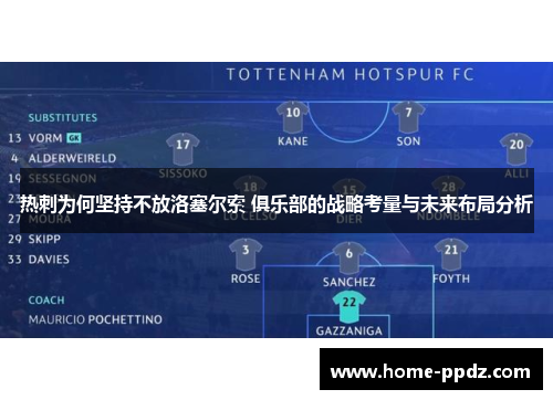 热刺为何坚持不放洛塞尔索 俱乐部的战略考量与未来布局分析